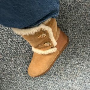 Tory Burch Ginger Shearling boots size 8